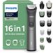 Philips Multitoets Trimmer Serie 7000, 16-in-1, 21 standen, waterdicht