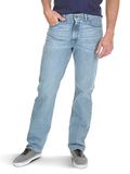 Wrangler Authentics Klassieke Flex Jeans met 5 zakken, normale pasvorm jeans voor heren, Stonewash Flex, Taille 36/lengte 30