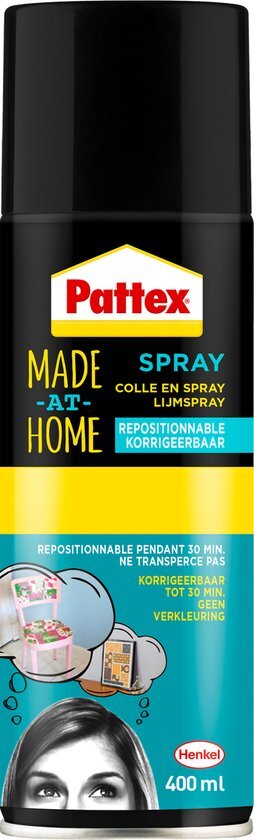 Pattex Lijmspray corrigeerbaar