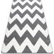 Rugsx - Tapis Sketch - Fa66 Gris Et Blanc - Zigzag Gris 180x270 cm