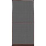 Moustiquaire Marron Et Noir 120 X 240 Cm