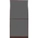 Moustiquaire Marron Et Noir 120 X 240 Cm