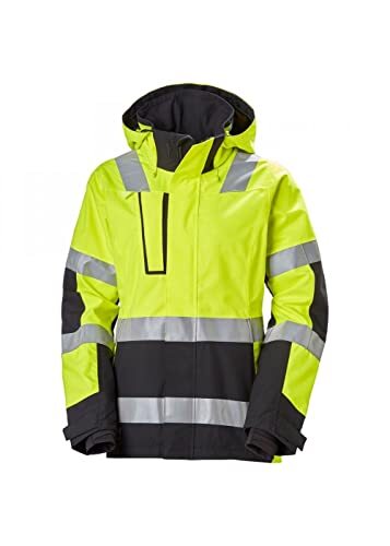 Helly Hansen Work Wear Unisex Volwassen x Jacket, Geel/Ebony, L - Borst 39.5", (100.33cm)