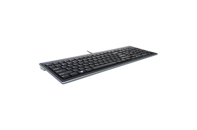 Kensington Advance Fit - Toetsenbord - Zwart - USB - QWERTY