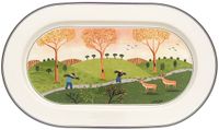 Villeroy & Boch Platte oval Design Naif 34 x 24 cm