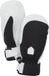 Hestra Army Leather Patrol Mittens Femme Noir Blanc Taille 7