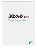 Your Decoration Cadre photo 30x40 cm Plastique Argent Brillant Evry