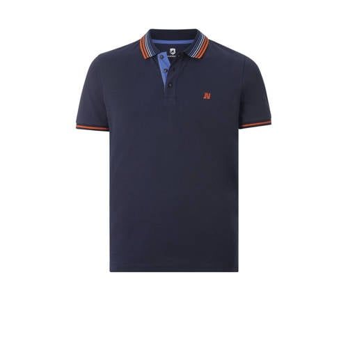 Jan Vanderstorm VOLKBERT Plus Size Polo - Donkerblauw