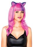 Leg Avenue Pruik, cosmetica, roze, eenheidsmaat