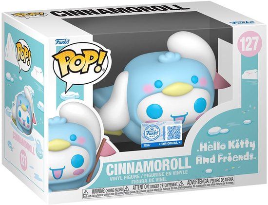 Funko Cinnamoroll Penguin Vinyl Figure 7.1 cm