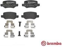 Brembo P50090 Rear Disc Brake Pad - Set of 4