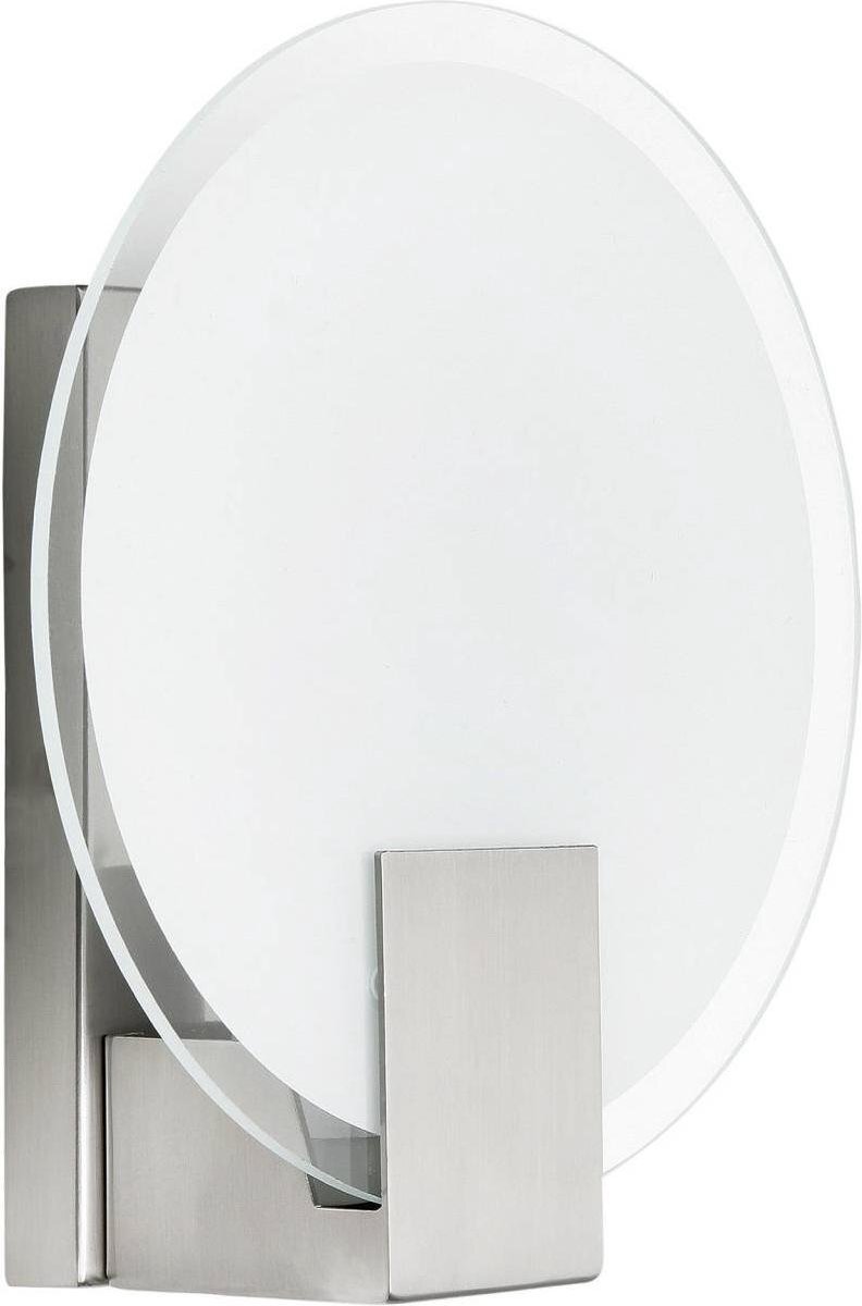 Brilliant lamp Sonian wandlamp rond ijzer / wit | 1x C35, E14, 40W, geschikt voor kaarslampen (niet inbegrepen) | Schaal A ++ tot E | Geschikt voor LED-lampen