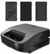 BLACK+DECKER BXSA754E Wafel Sandwichgrill 750W Grijs