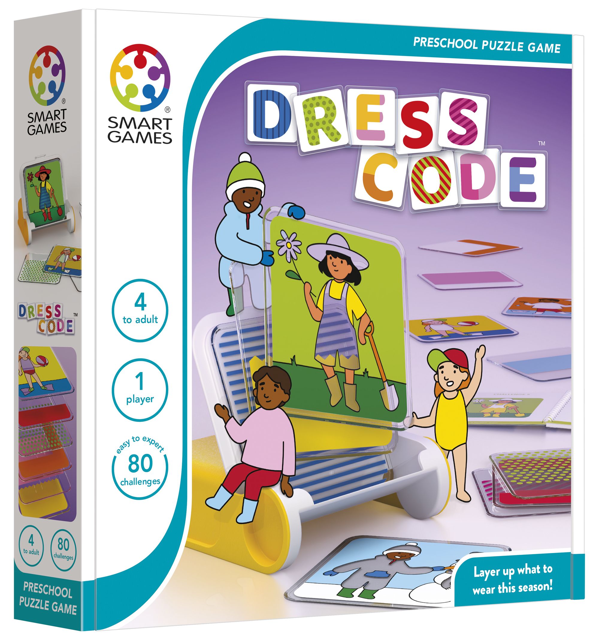 SmartGames Dress Code Bordspel Educatief - Vanaf 4 jaar