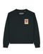 Watapparel Sweatshirt 'Tarot The Chocolate' bruin / donkeroranje / bloedrood / zwart