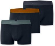SCHIESSER Heren Boxershorts 3-pack Blauw Effen XXL