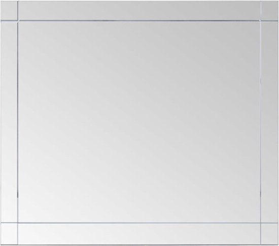 vidaXL Wandspiegel 100x60 cm Glas