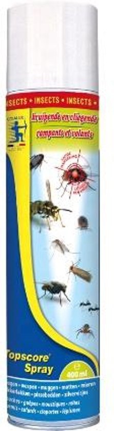 Edialux Spuitbus vliegende insecten Topscore spray - 400ml