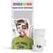Snazaroo Make-upsponsjes, fijnporig, voor kindermake-up, 1 verpakking van 4 make-upsponsjes