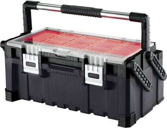 Keter Cantilever Combo Gereedschapsorganiser - 56,7x31,4x24,5 cm - Zwart