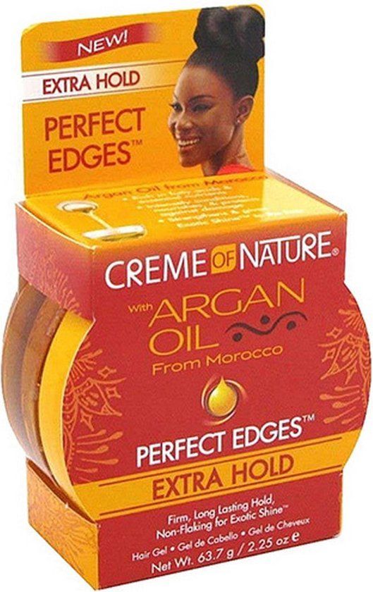 CREME OF NATURE Argan Oil Perfect Edges Extra Hold 2.25 OZ