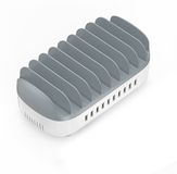 Merkloos Orico USB-A Oplaad Station met 10 Poorten 120W met Smart Detect Wit