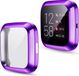 By Qubix Qubix - Soft TPU Case for Fitbit Versa 2 (Full Protection) - Purple