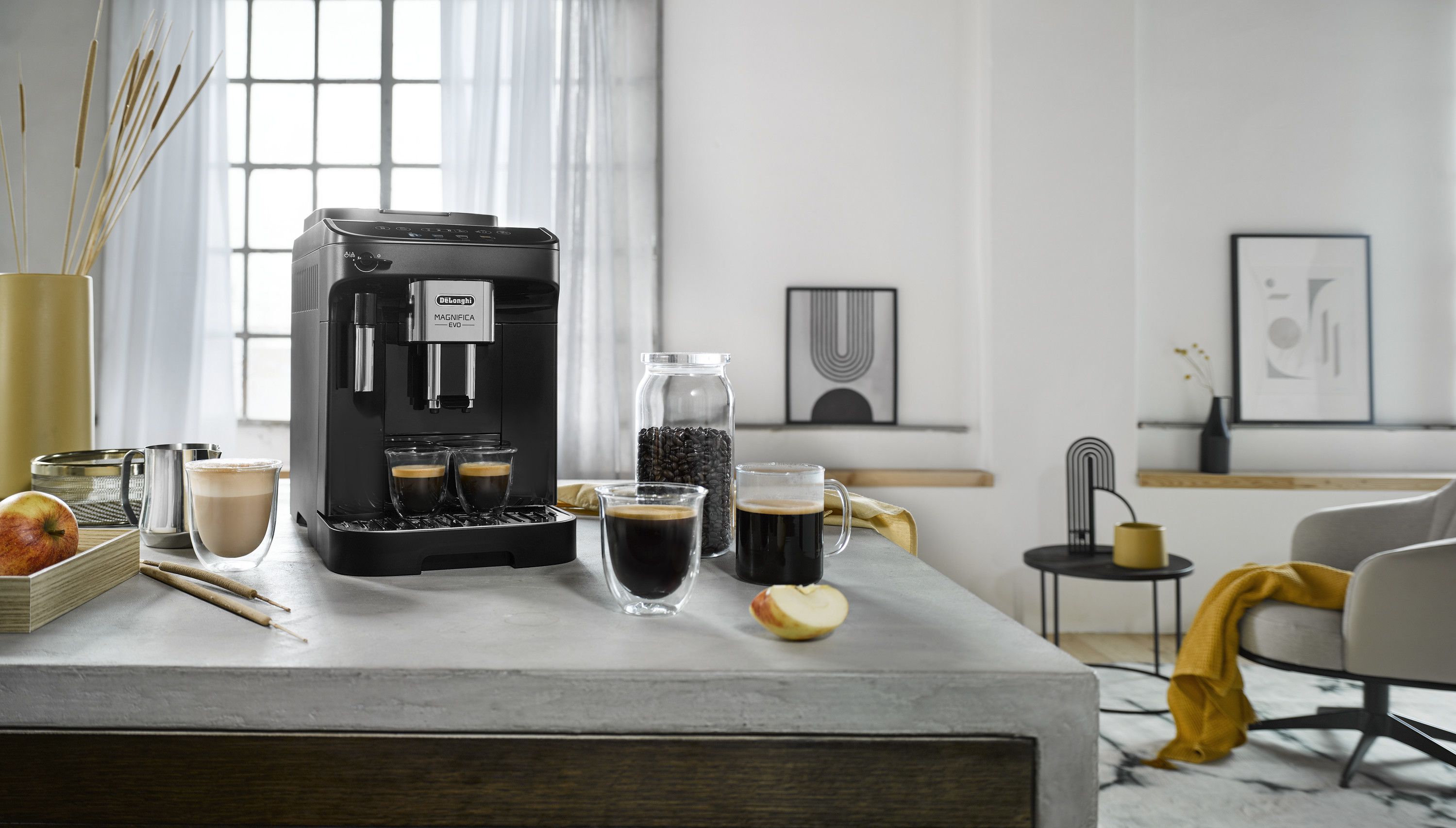 De'Longhi Magnifica Evo ECAM290.21.B Volautomatische Espressomachine - Zwart