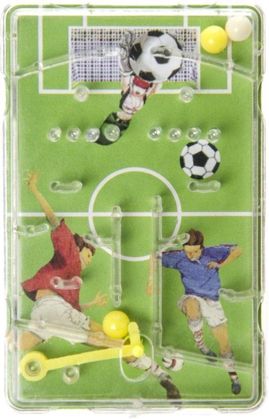 Voetbal Flipperspel - 32 stuks - Groen - Plastic - 7,5 x 4,5 cm