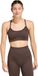 Adidas Performance Workout Essentials Light-Support Knit Beha - Dames - Bruin