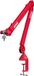 RØDE PSA1+ Studio Arm – Rouge – Bras de microphone professionnel avec amortissement interne et gestion des câbles