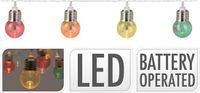 Merkloos Feestverlichting LED multi colour - 4.5M - op batterijen