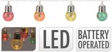 Merkloos Feestverlichting LED multi colour - 4.5M - op batterijen