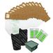 Kobold VK 131 VK 130 microvezelzakken, 12 stuks, compatibel met filters