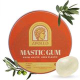 Apollo Mastic Gum - 25g - 100% Natural - Plastic-Free - Premium Mastic Chewing Gum from Chios - Ancient Jawline Trainer - Sugar-Free & Halal - Stomach & Digestion
