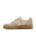 Clarks Mayhill Lace Womens Sand Combi Lea, 7.5