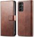 imoshion Luxe Bookcase - Geschikt voor Samsung Galaxy A14 (4G) - Brun foncé