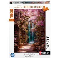Nathan Ravensburger De magie van boeken Puzzel 1500 stukjes