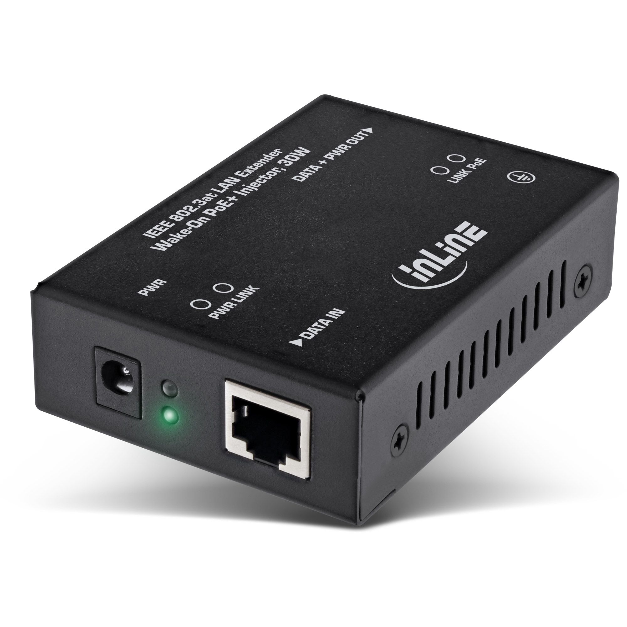 Inline 32301P - PoE adapter - Zwart