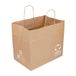 250 Sos Catering 250 stuks tassen met handgrepen 90 g/m² 32+21 x 28,5 cm natuur kracht