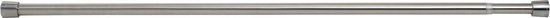 IDesign Uitschuifbare Douchegordijnstang - Zilver - 127-221 cm