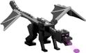 Mattel Minecraft Aanval met Drakenadem van de Enderdraak Actiefiguur met 10 schijven