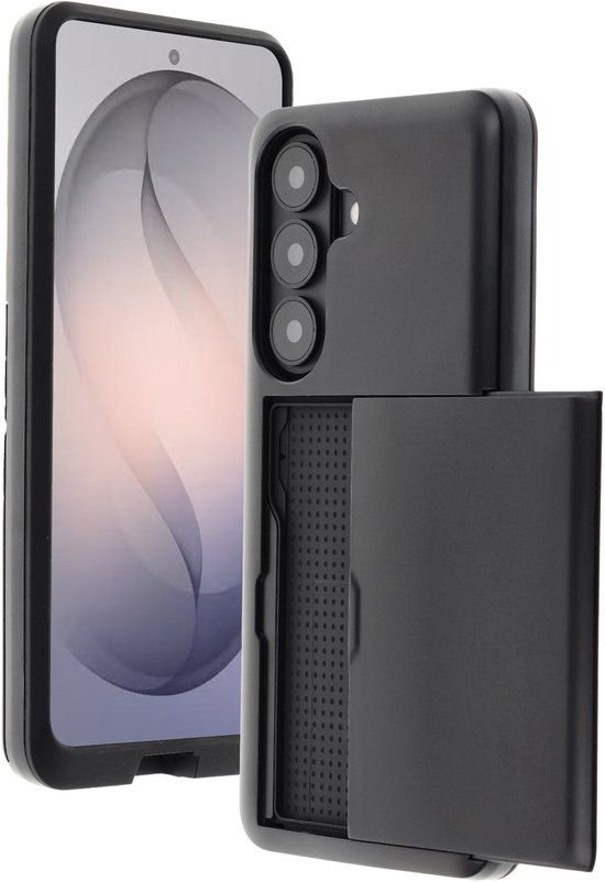 imoshion Hoesje met Pasjeshouder - Geschikt voor Samsung Galaxy S26 - Zwart