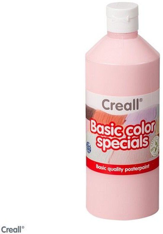 Creall Plakaatverf pastelrood 500 ml
