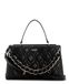 GUESS Maxine 2 Comp. Satchel Black zwart