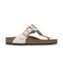 Birkenstock Sandalen Gizeh Blumenapplikation (Schmal) Hellrosa (37)