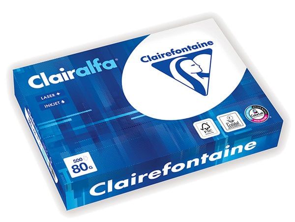 Clairefontaine Clairalfa - Printerpapier - wit