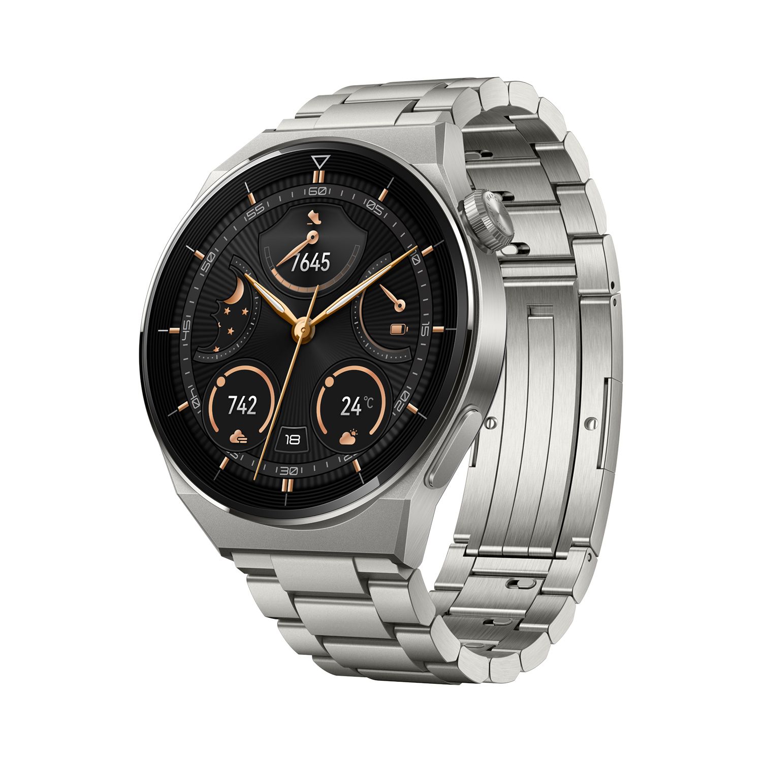 Huawei Watch GT 3 Pro Smartwatch 46mm Titanium - AMOLED, GPS, 4G