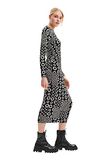 Desigual Jurk 'FLORIDA' zwart / wit