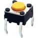 Aratas B3F1002 Bouton-poussoir 24 V/DC 0.05 A 1x arrêt/(marche) Momentané (l x l x h) 6 x 6 x 4.3 mm 1 pièce(s)